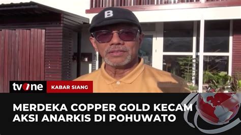 PT Merdeka Gold Kecam Aksi Perusakan Kantor DPRD Pohuwato Gorontalo