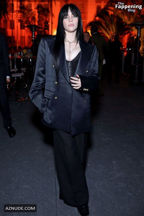 Billie Eilish Sexy Flaunts Her Hot Curves And Figure At The Vanity Fair Oscar Party In Beverly