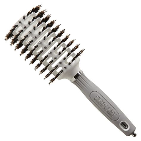 Turbo Vent Ceramic Ion Combo Round Hair Brush By Olivia Garden