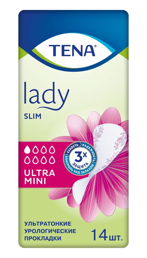Прокладки урологические Tena Lady Slim Ultra Mini, прокладки ...