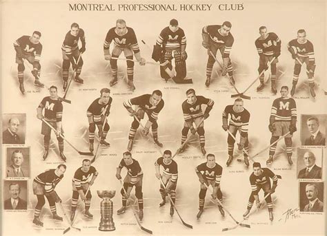 Montreal Maroons - Stanley Cup Champions 1935 | HockeyGods