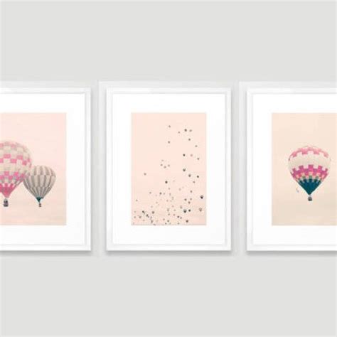 Hot Air Balloon Garland Nursery Decor Adventure Wall Etsy