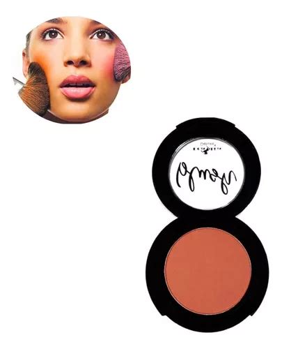 Rubor Italia Deluxe Blush Polvo Tono Peachy Nude Meses Sin Inter S