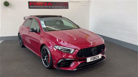 Patagonia Red Mercedes A45s Rare Colour Aero Kit Amg Exhaust For