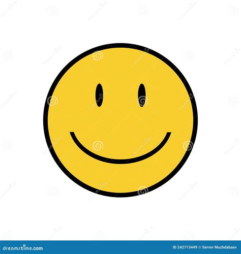 drawing   smiling face  cartoon style  printing vector