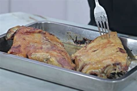 Pierna De Cordero Lechal Al Horno Receta De Javier Romero