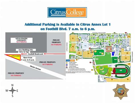 Citrus College Campus Map