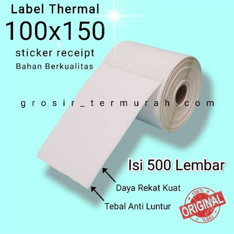 Jual Kertas Printer Thermal X Isi Lembar Shopee Indonesia