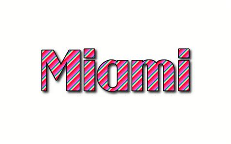 Miami Logo Free Name Design Tool From Flaming Text