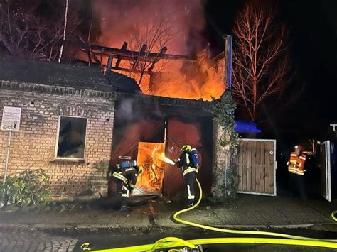 Gebäudebrand in der Nacht zum Sonnabend in Saalfeld Update