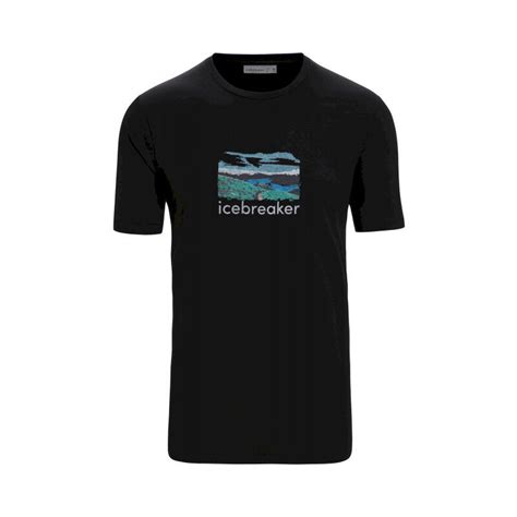 Icebreaker Tech Lite II SS Tee Trailhead T shirt en laine mérinos