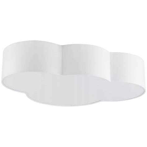 Lampa dziecięca sufitowa Cloud 1533 TK Lighting chmura z tkaniny biała