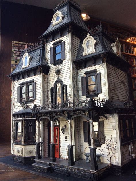 Haunted Dollhouse Haunted House Craft Haunted Dollhouse Dollhouse