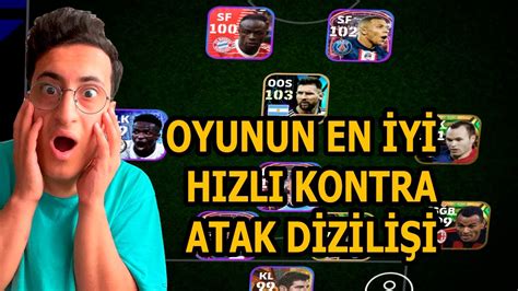 Oyunun En Y Hizli Kontra Atak D Z L Le Oynadim Efootball