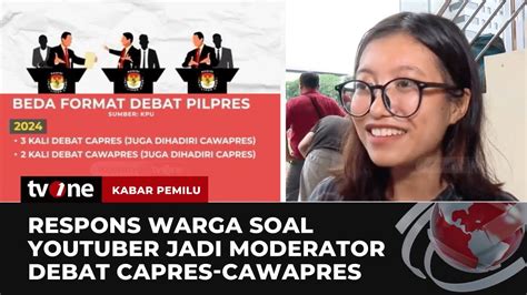 Komentar Warga Soal Debat Cawapres Kabar Pemilu TvOne YouTube