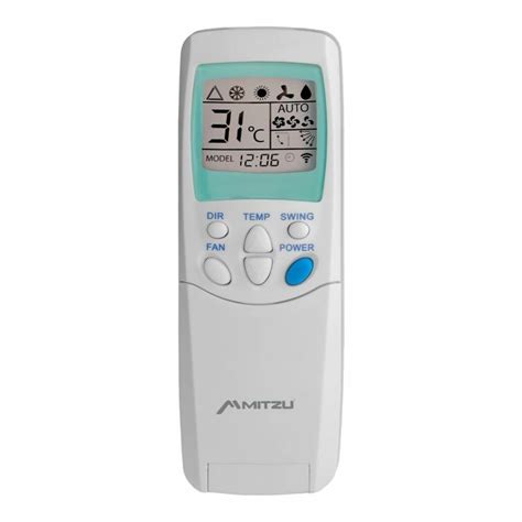 Mitzu Control Remoto Universal Para Aire Acondicionado 80 M Blanco