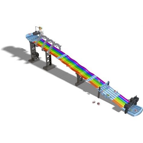 HOT WHEELS PISTA PERSONAGEM MARIO KART CIRCUITO ARCO ÍRIS Auge App Representações