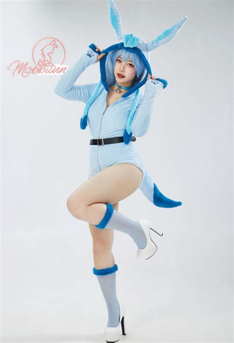 Pm Derivative Fluffy Bodycon Romper Blue Furry Lingerie Hooded Bodysuit Jumpsuit Homewear