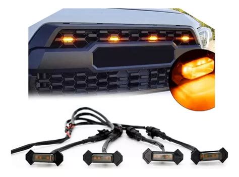 Kit Luces Parrilla Led Mbar Universal Automotriz V Meses Sin Inter S