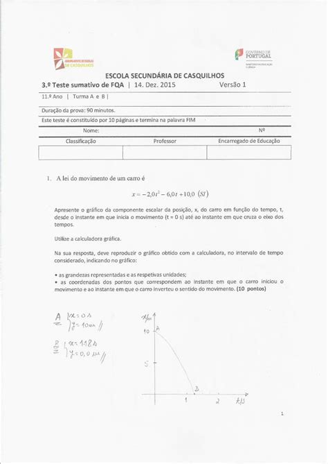 PDF 2 Na figura seguinte está esquematizado um automóvel que se