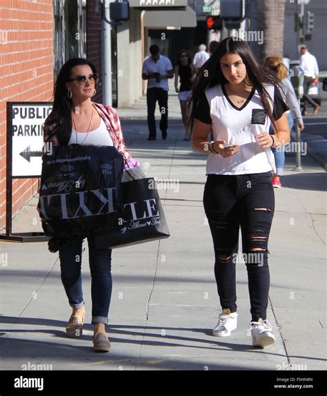 Kyle Richards Out And About With Her Daughter Sophia In Beverly Hills