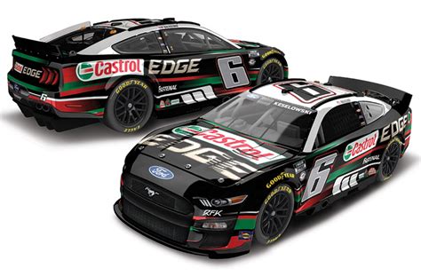 2023 Brad Keselowski #6 Castrol EDGE NASCAR 1/24 Diecast - Autographed