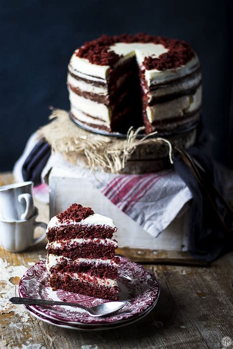 Naked Cake De Red Velvet Perfecto Para San Valent N Jaleo En La Cocina