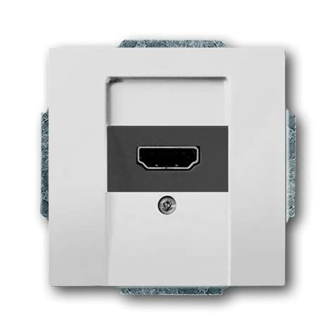 Розетка HDMI ABB Busch-axcent Белый (в сборе) - купить по недорогой ...
