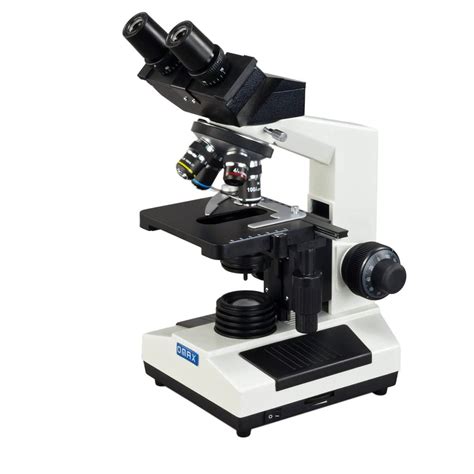 40x 2000x M827 Series Binocular Compound Microscope Omax