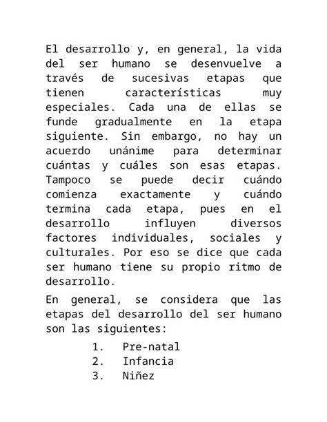 DOCX Etapas Del Desarrollo Humano DOKUMEN TIPS