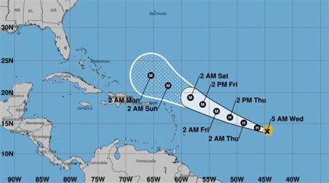 Tropical Storm Lee To Become Cat 4 Hurricane Direction Remains