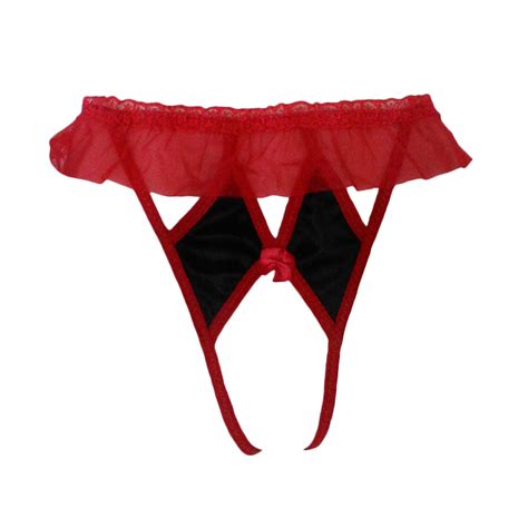 Jual Jakarta Lingerie Jlg Gstring Sexy Open Crotch Red Di Seller
