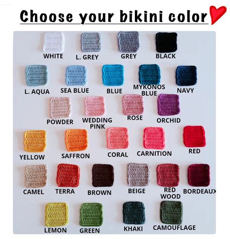 Crochet Boho Bikini Set Knitted Swimwear Cheeky Bikini Bottom Triangle Bikini Top Boho