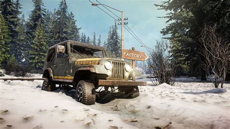 Snowrunner Adds Jeep Off Road Legends Wrangler Rubicon And Renegade