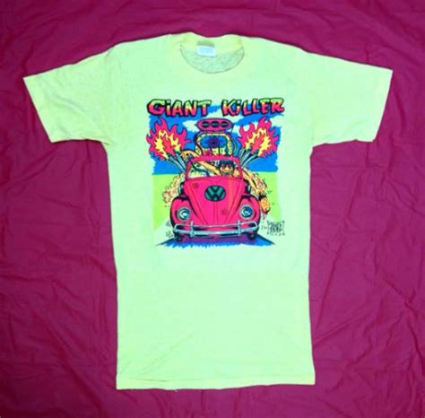Vintage S Giant Killer Hot Rod Rats Hole T Shirt Defunkd