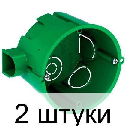 Коробка монтажная IMT35x для сплошных стен круглая 65х45 - 2 штуки ...