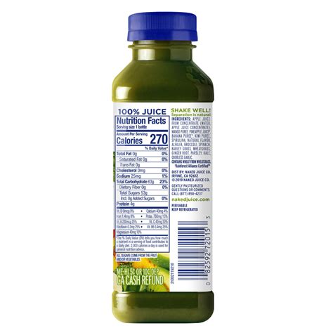 Naked Juice Green Machine Smoothie Oz Btl Delivered In As Fast As Minutes Snap Ebt