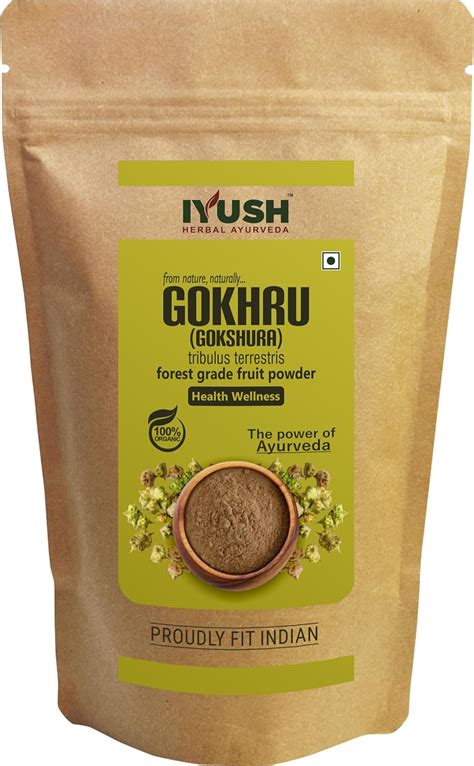 Buy IYUSH Herbal Ayurveda Gokhru Powder 900gm Gokshura Powder