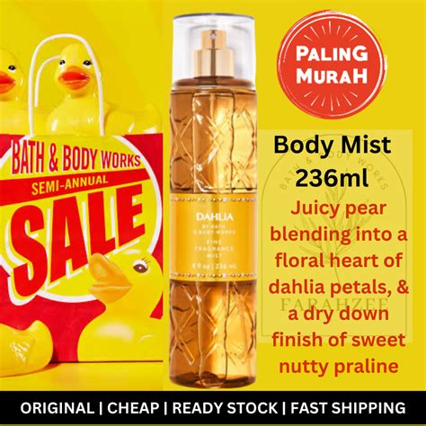 Bath And Body Works Bbw Body Mist Fragrance Shopee Malaysia