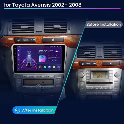 Radio Navegador Android Para Toyota Avensis T25 2002 A 2008 Equipo