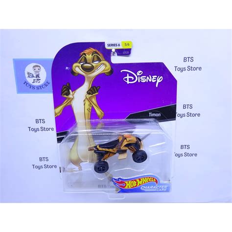 Hot Wheels Character Cars Disney Lion King Timon Shopee Malaysia