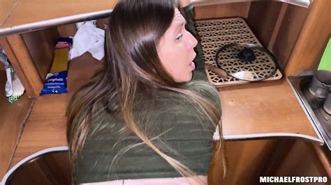 Sexwife Gets Fucked Hard In The Kitchen Swears And Gets Hot Cum On Her Hairy Pussy Xhamster