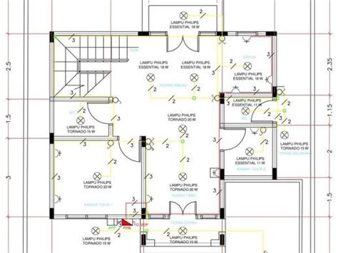 Desain Instalasi Listrik Rumah Rumah Idaman