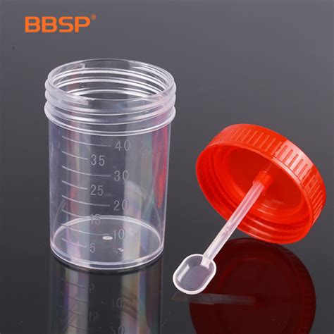 urine collection container sterile sample specimen bottle cup ml