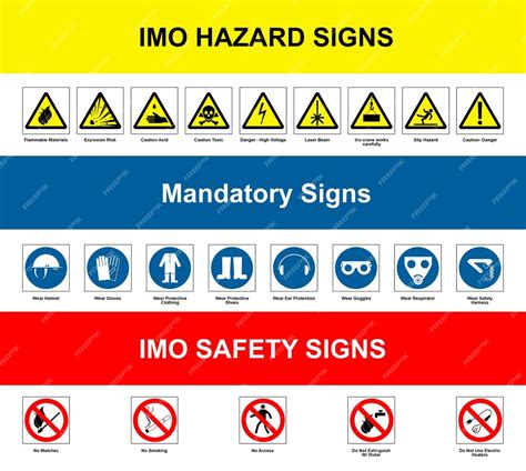 premium photo international maritime organization imo hazard