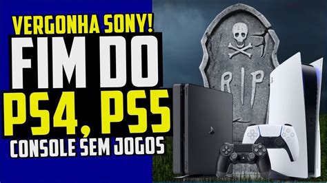 É O FIM do PS4 e PS5 Sony CONFIRMA ISSO Sem EXCLUSIVOS UMA