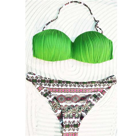 Donna Costume Da Bagno Sexy Set Bikini Brasiliano Push Up Da Bagno Completo Mare Donna Costumi