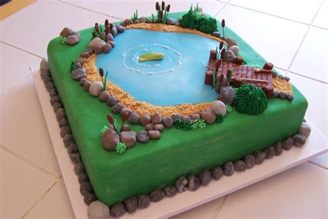 Fishing Themed Groom S Cake Cakecentral