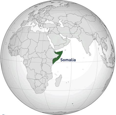 Somalia Map 