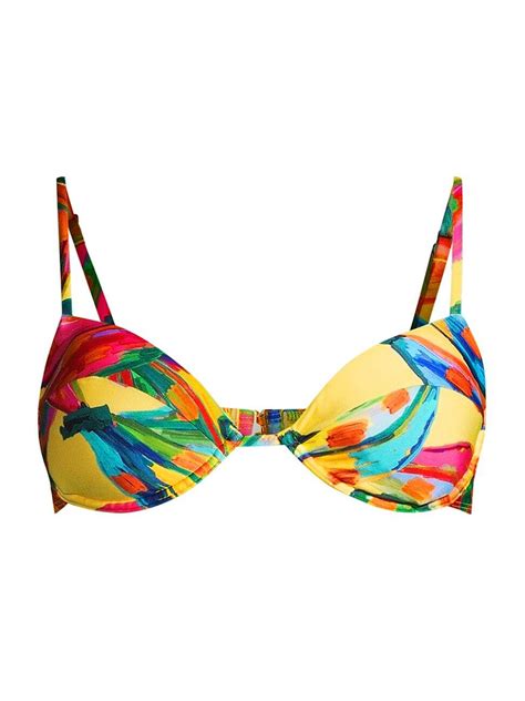 Farm Rio Colorful Banana Bikini Top In Colorful Bananas 69 Off Editorialist